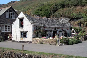 Boscastle The Harbour Lights