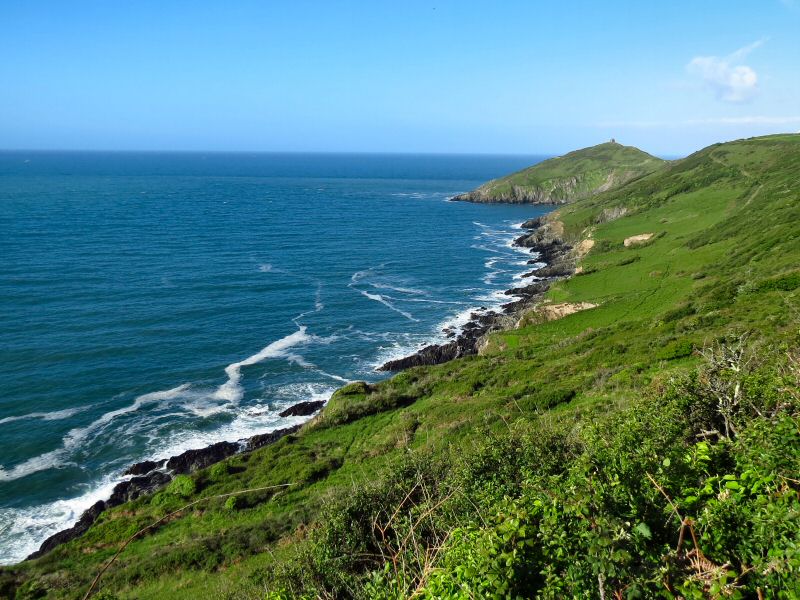 Rame Head from coastpath to Penlee