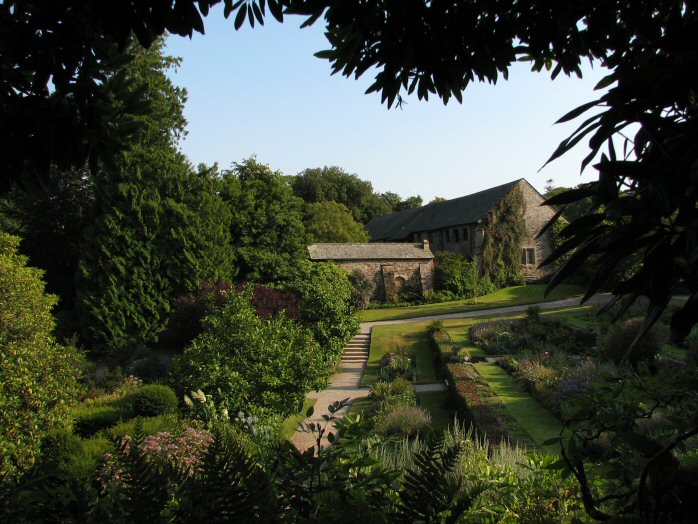 Cotehele - East Terrace & Barn