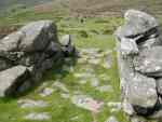 Main entrance and enclosure, grimspound, Dartmoor