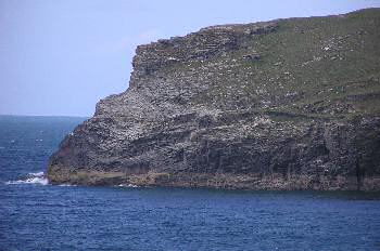 Penhallic Point from Trebarwith Strand