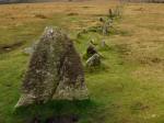 Stone row, Merrivale, Dartmoor