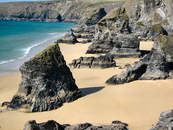 Bedruthan Steps North Cornwall